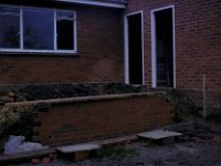 Grandad Bungalow Coomberry Greywell Rear Patio